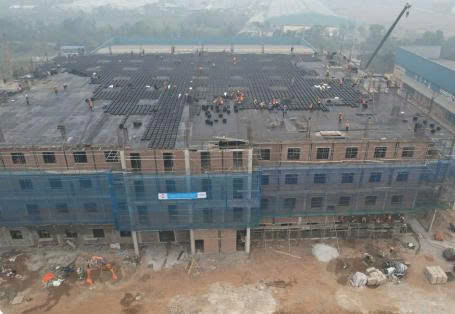 A construction site