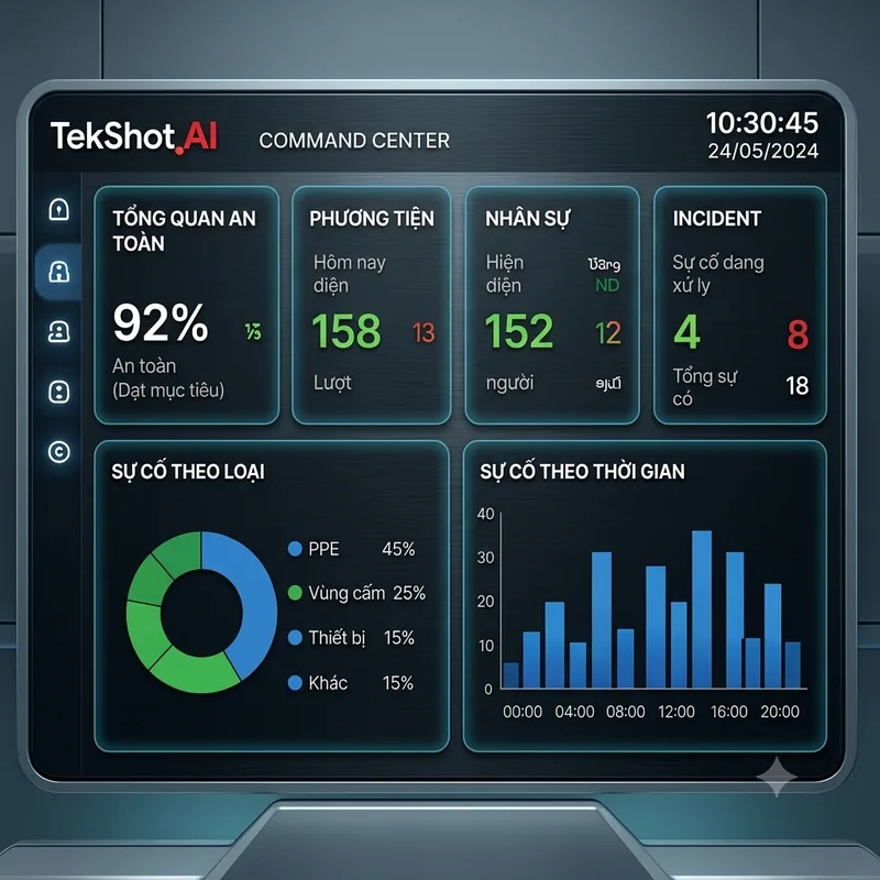 Dashboard điều hành tổng hợp của Central AI